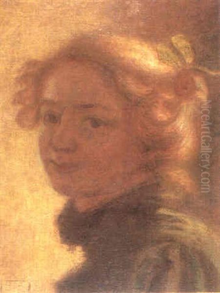 Portrait Of A Young Girl - view 1