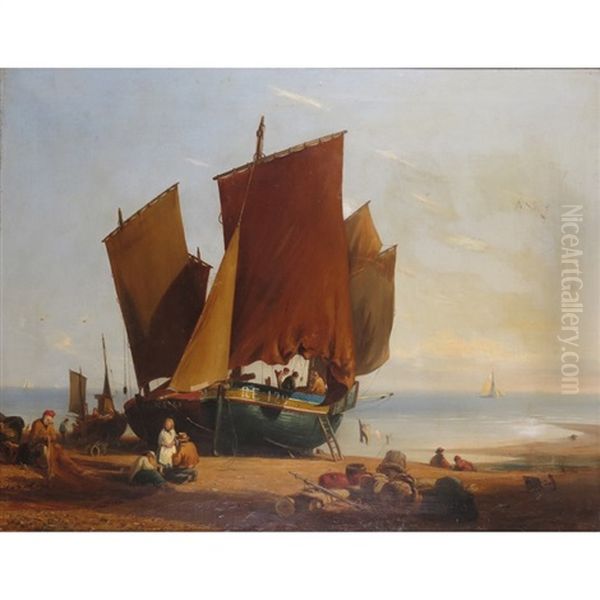 Fishing Boats At Rye - view 1