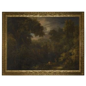 Figures In A Wooded Landscape Figures In A Wooded Landscape