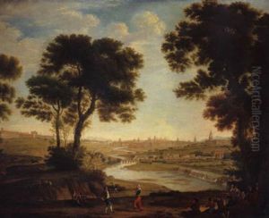 A View Of The City Of Dublin From Chapelizod
