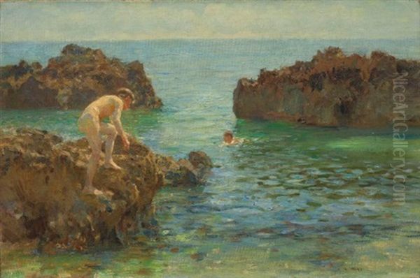 Boys Bathing - view 1
