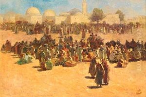 Before The Mosque, Tunisia by Odoen Tull
