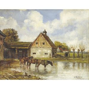 Houses And Barns With Horses Houses And Barns With Horses