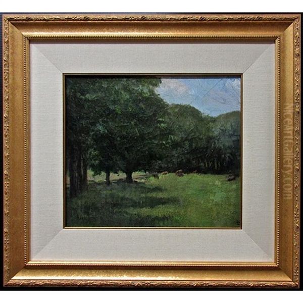 Untitled (landscape With Grazing Cattle) - view 1
