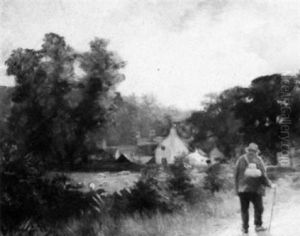 The Road To The Village by Sydney Strickland Tully