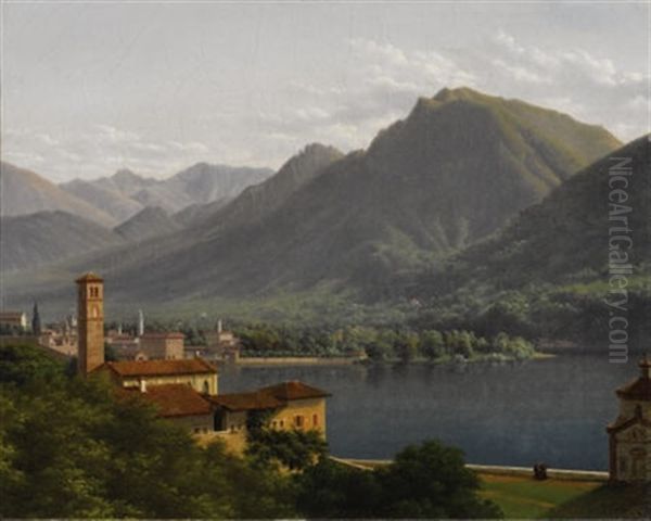 Lago De Lugano - view 1