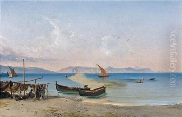 Vue De La Cote Italienne - view 1