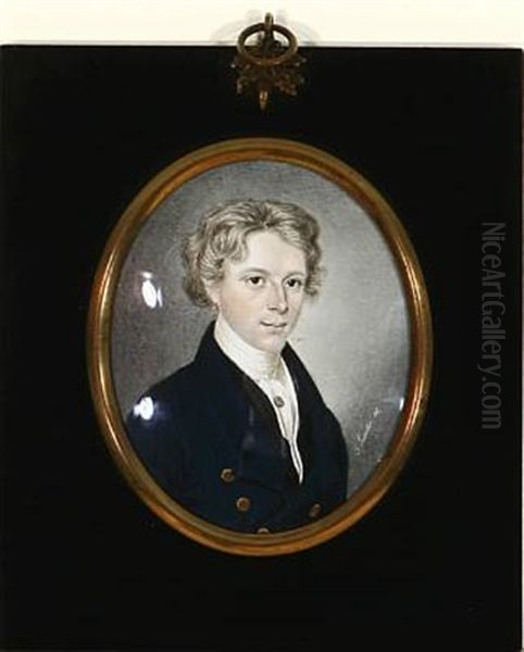 Portraits Of The Brothers Jorgen And Janus Lund (pair) - view 1