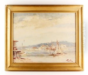Harbor Scene Harbor Scene