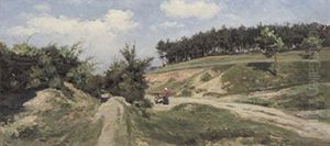 Sommertag Auf Dem Land by Gyula Tury