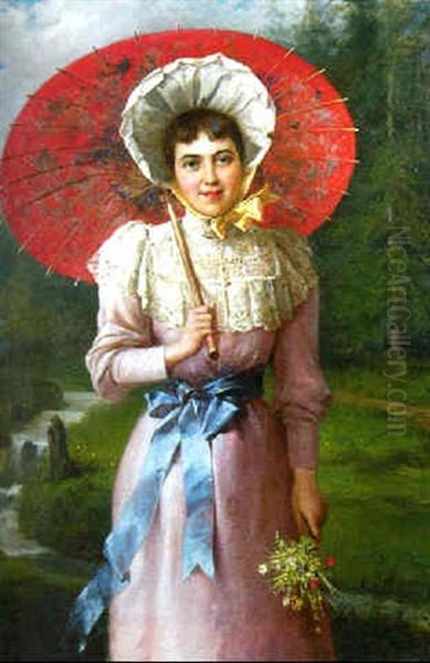 The Red Umbrella - view 1