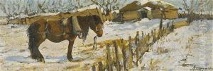 Spring by Leonard (Leonid) Viktorovich Turzhansky