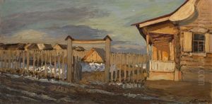 Early Spring by Leonard (Leonid) Viktorovich Turzhansky