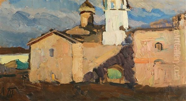 Monastery On A Lake - view 1