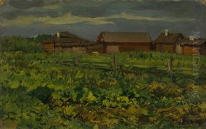 Autumn by Leonard (Leonid) Viktorovich Turzhansky