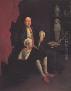 Portrait Of A Gentleman by Carl Marcus Tuscher