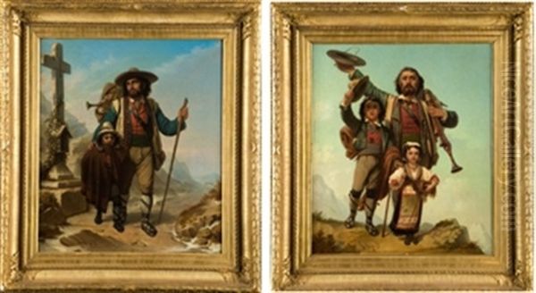 Escenas De Napolitanos (pair) - view 1