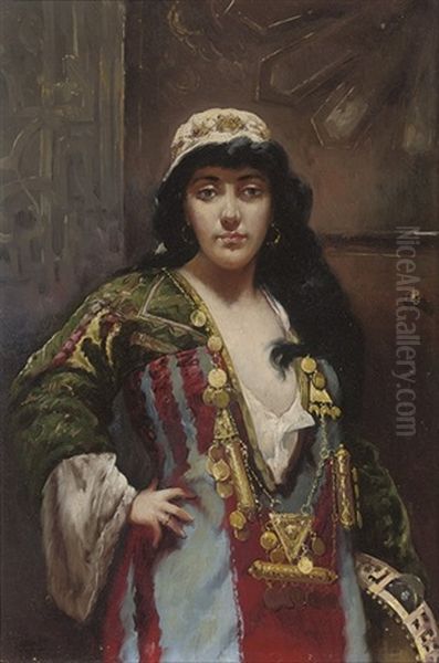 The Tambourine Girl - view 1