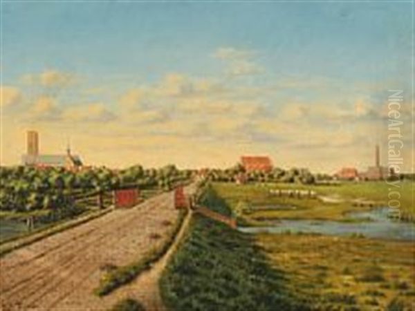 View Of The Town Of Ribe - view 1