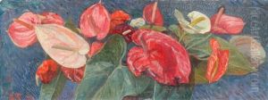 Blomster Fra Fredensborg Slotshave by Laurits Regner Tuxen