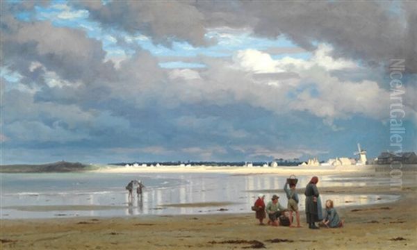 Low Tide In Brittany - view 1