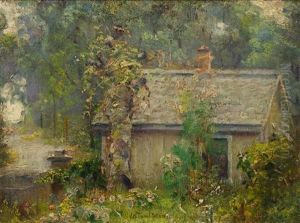 A Quiet Cottage by John Henry Twachtman
