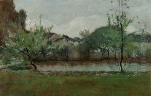 Landscape With Cottages Landscape With Cottages