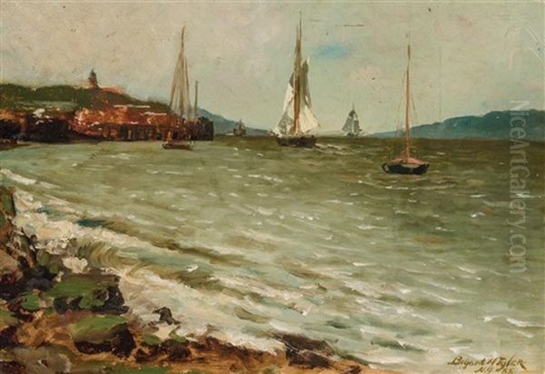 Boats On The Hudson - view 1