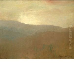 Mountains In Autumn by Bayard Henry Tyler