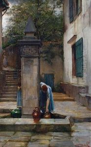 Washerwomen by Walter Frederick Roofe Tyndale