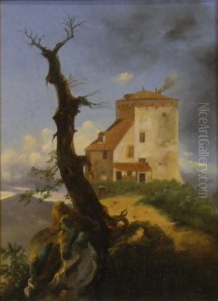 Paesaggio Con Alberi - view 1