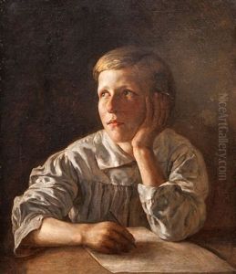 Boy At A Table