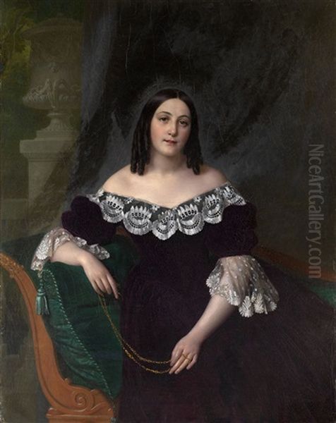 Portrait Of An Italian Lady - view 1