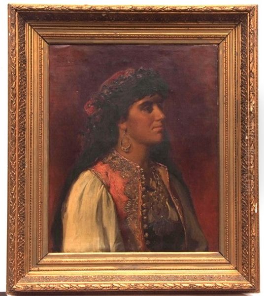Portrait Of A Bejewelled Middle Eastern Lady - view 1