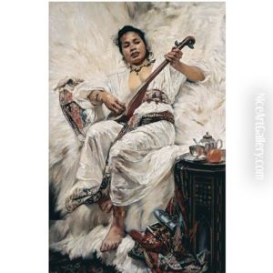 The Mandolin Player