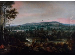 Landschaft Mit Dem Heiligen Hubertus Landschaft Mit Dem Heiligen Hubertus