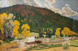 October by Walter Ufer
