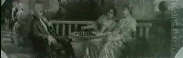 The Chess Match - view 1