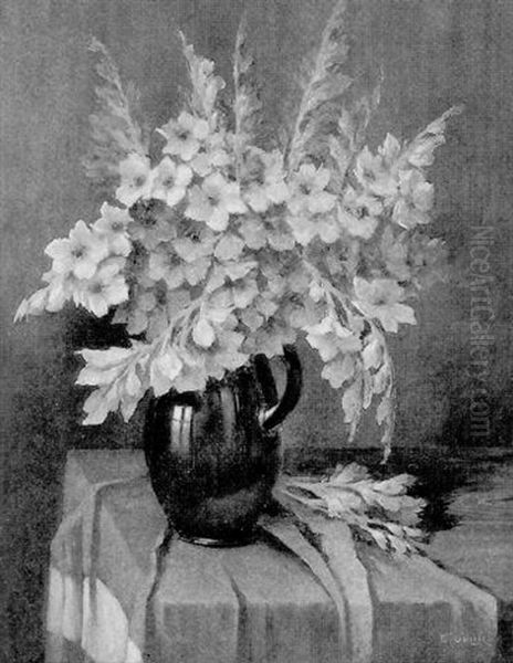 Vase Mit Gladiolen - view 1
