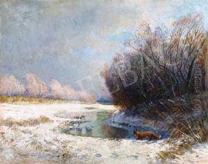 Brook-side In Winter