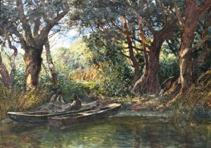 Halaszok by Ignac Ujvary