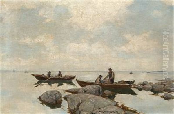 To Robater Med Fiskere - view 1