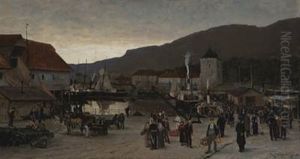 Fra Dampskipsbryggen, Bergen Fra Dampskipsbryggen, Bergen
