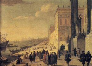 Vue D'un Port Italien