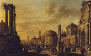 Procession Triomphale Avec Ruines Procession Triomphale Avec Ruines