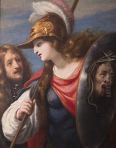 Minerva With The Portrait Of Don Lorenzo De Medici
