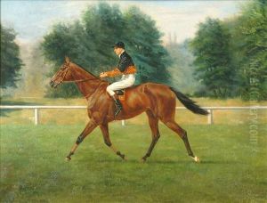 Racehorse Withjockey Up