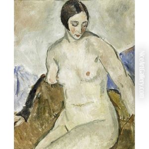 A Seated Nude A Seated Nude