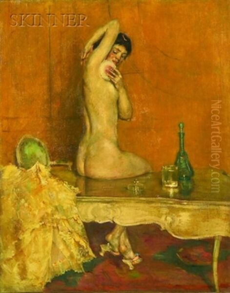 Nude At A Dressing Table - view 1