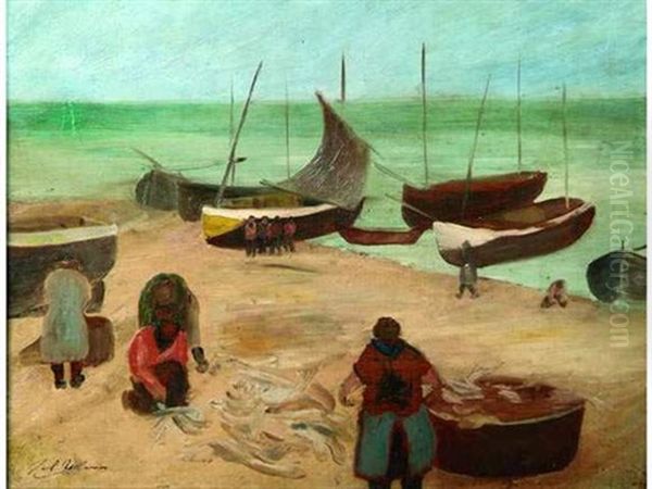 Bord De Mer Anime (+ Sketch; Verso) - view 1